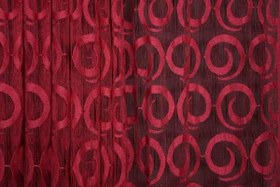 Resim VAKKO MODEL FUŞYA RENK İP PERDE HAZIR DÜĞMELERİ DİKİLMİŞ İP PERDE 300 * 270 cm 