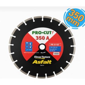 Resim Pro-Cut Pr 51157 350A Asfalt Kesme Elmas Testere 350 mm 
