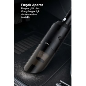 Resim Sinbo SVC-8631 Şarjlı El Süpürgesi - 220 W Güç Değeri ile Siyah Kompakt Tasarım 