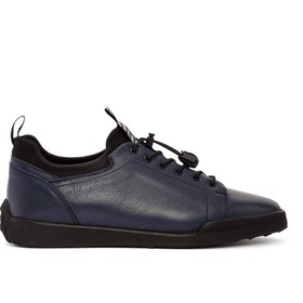 Resim Derimod Erkek Lacivert Bağcıklı Deri Sneaker 24WFD641118 