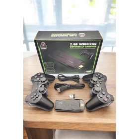 Resim LTG Nova Atari Oyun Konsolu 2000 Oyunlu Game Stick 2.4g Wireless 
