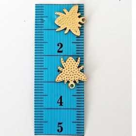 Resim Oya Abiye Bileklik Kolye Pleksi Metalik Plastik Pul Altın Renk 24 Gram 105 Adet - Bnc541 