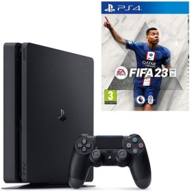 Resim Sony Playstation 4 Slim 500 GB Oyun Konsolu + Fifa 23 PS4 Oyun 