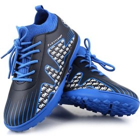 Resim Cool Pele Erkek Çocuk Halı Saha Spor Ayakkabı Saks 