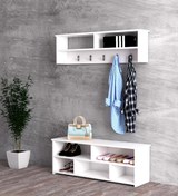 Resim VENEDİK PORTMANTO BEYAZ 
