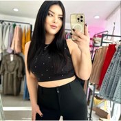 Resim Ferdanur Başaran Büyük Beden Pantolon 