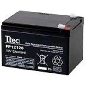 Resim Ttec 12V 12AH Bakımsız Kuru Akü 