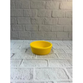 Resim Zero Land Drnds Yuvarlak Çerezlik Sarı Şık Tasarım ve Kompakt Boyut 