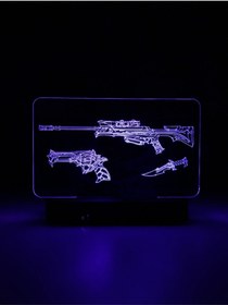 Resim PETRADESIGN Yağmacı Operatör Seti Fps Oyuncu Masa Lambası 