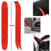 Resim Barrer Trim Ve Döşeme Sökme Aparatı Plastik 2 Parça Set 
