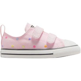 Resim Converse Chuck Taylor All Star 2V Kiz Çocuk Pembe Günlük Ayakkabı 