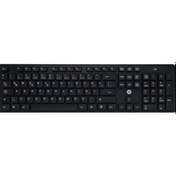 Resim Dexim KW-103 Siyah Kablosuz Klavye USB Q 
