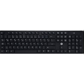 Resim Dexim KW-103 Siyah Kablosuz Klavye USB Q 