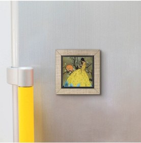 Resim Baharın Vaadi Majorie Miller, 1920 Ler Baskılı Mdf Magnet Krg-146 