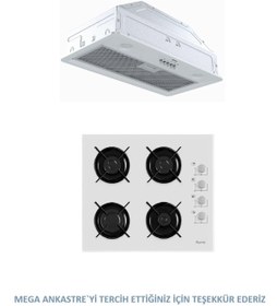 Resim Ferre GLİNE SERİSİ GÖMME ASPİRAÖR MEGA ANKASTRE SET(D051+2140) 