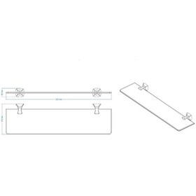 Resim Deppot Duxxa Eiffel Krom Etajer A.1401.c 