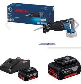 Resim Bosch Gsa 185 Tilki Kuyruğu (1x4.0 Ah +1x3.0 Ah Akü) 