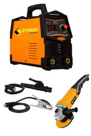Resim Sturdy Power Tools Special Model Potent Technology Ultra200 Amp Dijital Göstergeli Taşlama Ile Beraber Invertör Kaynak 