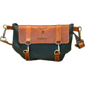 Resim Genel Markalar Motor Accessory Motosiklet Çantası, Motosiklet Gidon Çantası, Deri, Geçme Kilitli (Yeşil) 