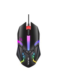 Resim Bajeal D3 Led Mouse 1000 Dpı Usb Kablolu Optik Gaming Pc Bilgisayar, Ofis Oyun Faresi D302 