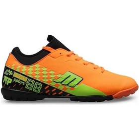 Resim M.p. 231-1138 Mr Erkek Turuncu Çoraplı Halı Saha Futbol Ayakkabı - 40 Turuncu 