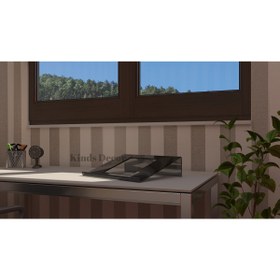 Resim Saydam Füme Laptop Altlığı/standı 