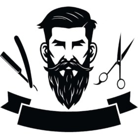 Resim Erkek Kuaför (Oto-Motor-Laptop-Duvar-Dekor) 20 x 18 cm 