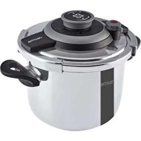 Resim Vera Düdüklü Tencere Seti 4+6 Litre Siyah 