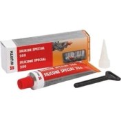 Resim Würth Silikon Sıvı Conta Siyah 250°C Isıya Dayanıklı 70 ml 