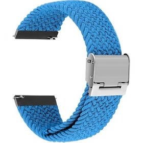 Resim Kolay Ayarlanabilir Elastik Naylon Watch Band 20mm Samsung Galaxy Watch 42mm İçin Yedek Saat Kayışı 