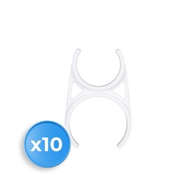 Resim Su Arıtma Cihazı 2x2.5" Filtre Kelepçesi Klips 10 Adet 