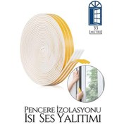 Resim Belle Fusion BFS Pencere Ses Isı Yalıtım Sünger Bant 33 METRE 