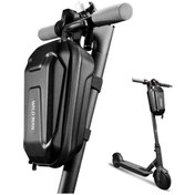 Resim Mufunye 3l Elektrikli Scooter Çantası, Eva Sert Kabuklu Saklama Alanı, Elektrikli Katlanır Bisiklet Denge Scooter'ı Önü İçin Kullanılabilir Çok Renkli 