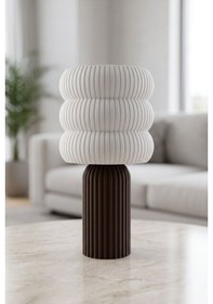 Resim Soho Model - Led Abajur - Masa Lambası - Usb 5v İle Çalışır - Slim Led Aydınlatması Dahildir - Dekoratif Lamba - Renk Seçenekli Çok Renkli 