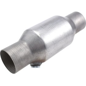 Resim Skyeyyt 1pcs 2.5 Inç Bükülmüş Evrensel Katalitik Konvertör Yüksek Akışlı Paslanmaz Çelik 425250 Egzoz Katalitik Konvertör (Yurt Dışından) 