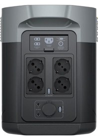 Resim EcoFlow - DELTA 2 Max Taşınabilir Güç Kaynağı - 2016Wh Kapasite, 4x2400W (X-Boost 3100W) Çıkış 