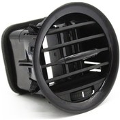 Resim Opel Klima Vantilya Paneli Kapağı - Abs+pc Malzeme, Siyah Renk, 9.5x9.5x8.5cm Boyut 