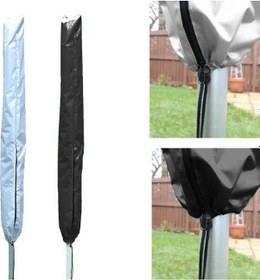 Resim Artfulabode Siyah Rüzgara Oxford Kurutma Kumaş Kılıfı, Su Geçirmez Döner Dayanıklı Çamaşır Askısı 66x12 - Lb Siyah 