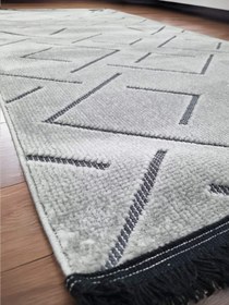 Resim Dekhera Halı Fairy 9183 Gri İskandinav Kesme Halı - 120X180 