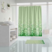 Resim Zethome Tropik Hayfield Banyo Duş Perdesi Tek Kanat 1X180X200 