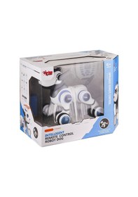 Resim G55 Kumandalı Şarjlı Işıklı Müzikli İnteraktif Robot Köpek -vardem Oyuncak 