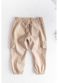Resim Baby&Kids Gabardin Kumaş Erkek Çocuk Kargo Pantolon 