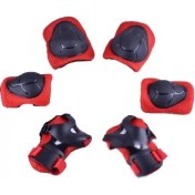 Resim Xinhang Çocuklar Için Koruyucu Dişli Seti Diz Pedleri (Kırmızı) (Yurt Dışından) 