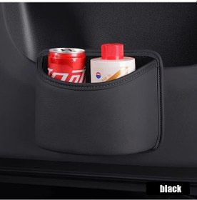 Resim Willowhaven Pupupu Universal Araç Organizer Kutusu - Çok Bölmeli Siyah Taşınabilir Askılı Çöp Kutusu 