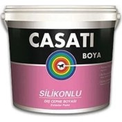Resim Nil Avm Casati Silikonlu Dış Cephe Boyası 2,5 Litre Beyaz 