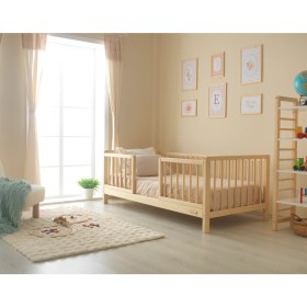 Resim Nova - Natural Orta Kapılı Karyola 