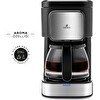Resim Karaca Just Coffee Aroma 2'si 1 Arada Inox Filtre Kahve ve Çay Demleme Makinesi 