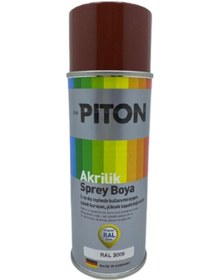 Resim Piton Akrilik Sprey Boya 400 Ml Ral3009 Oksit Kırmızı 