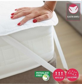 Resim Eco Comfort Su Sıvı Geçirmez Yatak Koruyucu Alez (Elastik) 90x190 
