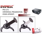 Resim Everest Prj 275 20Cm 360 45Derece 13Kg Projeksiyon Askı Aparatı Everest